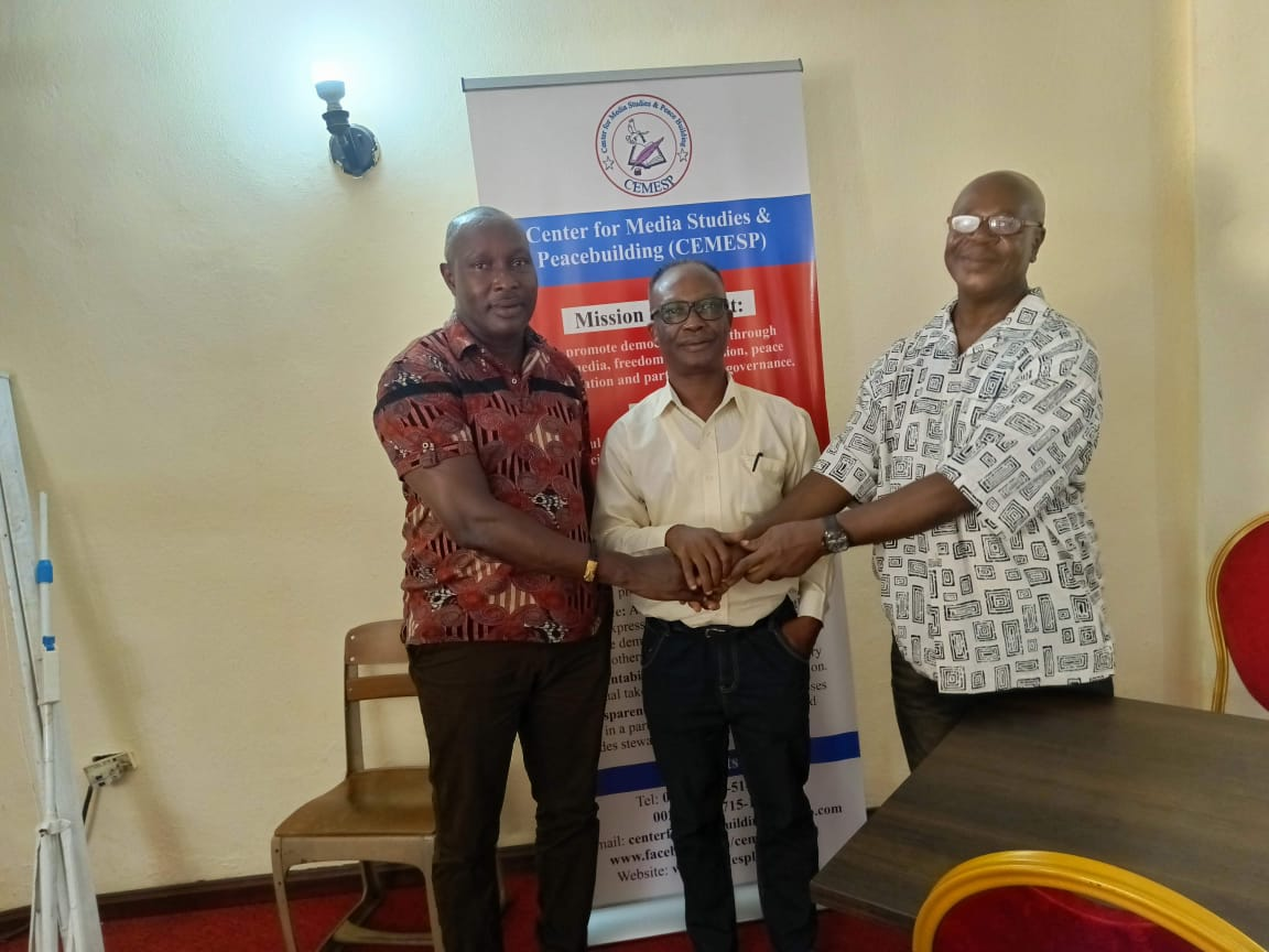 consultation meeting with media executive